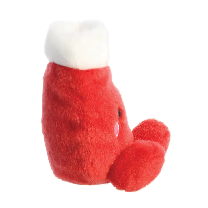 Palm Pals Holly Stocking Soft Toy - 13cm