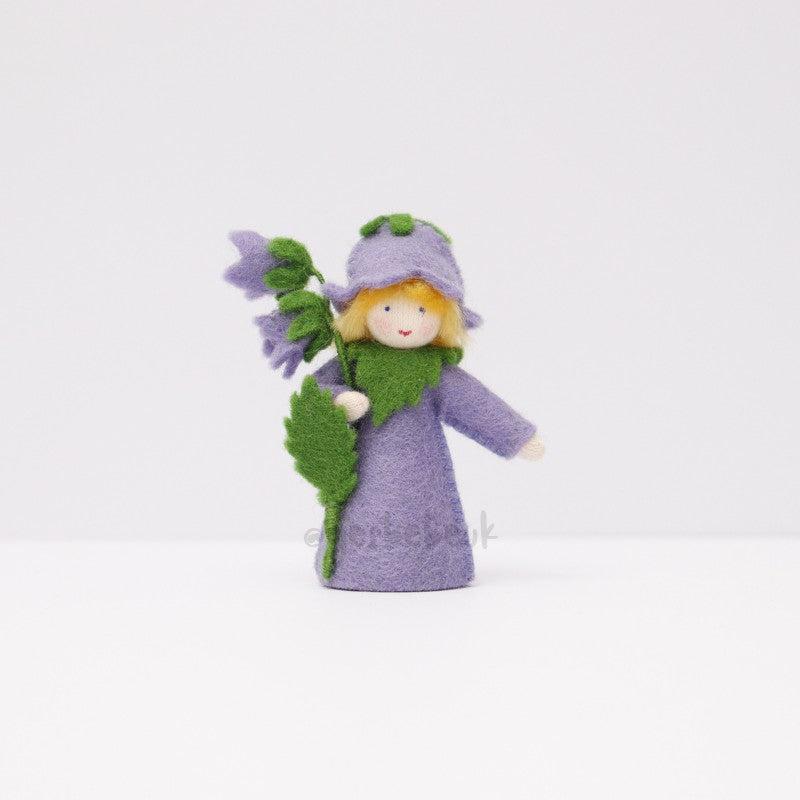 Bellflower (Bluebell) Doll with Flower in Hand - Fair Skin