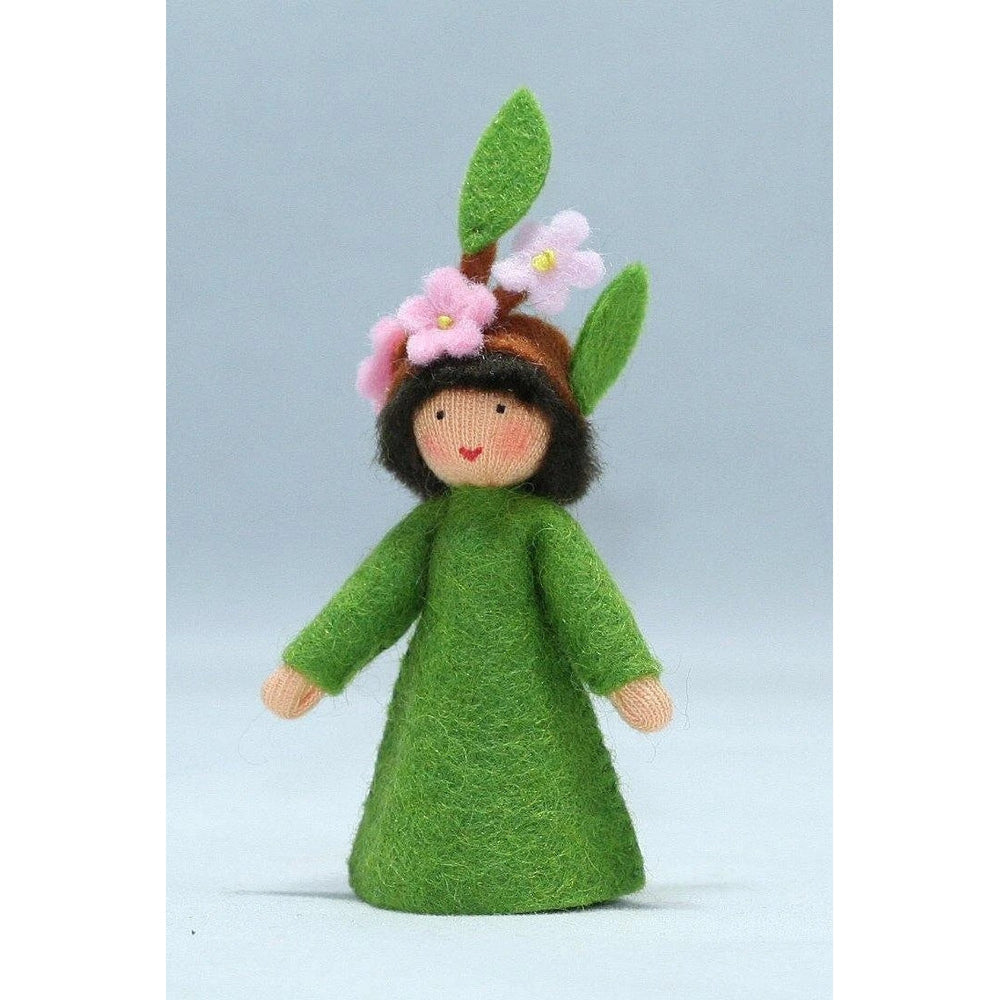 Blooming Branch Doll with Flower on Head