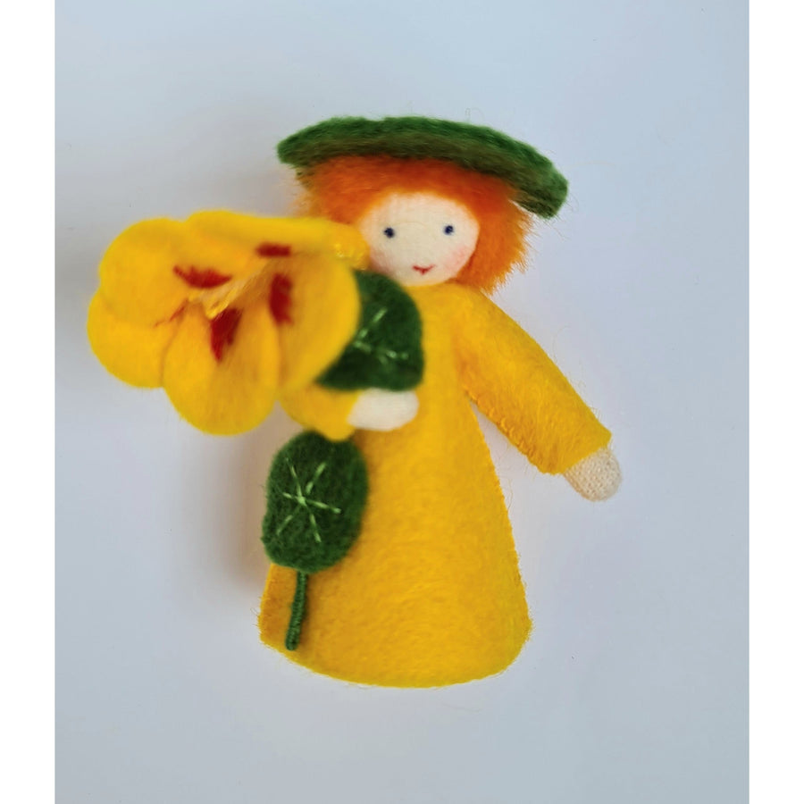 Lady's Slipper Doll with Flower in Hand