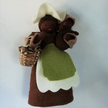 Mother Earth Doll with Seed Baby