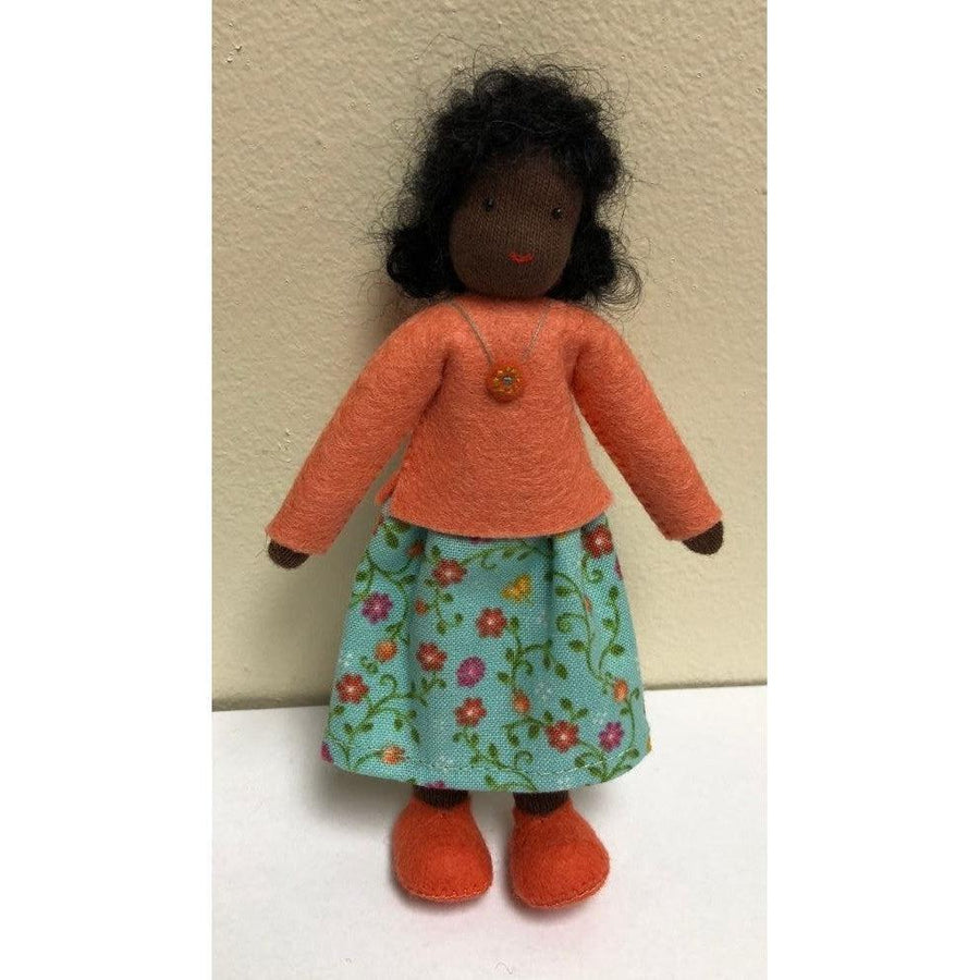 Mother with Dark Skin