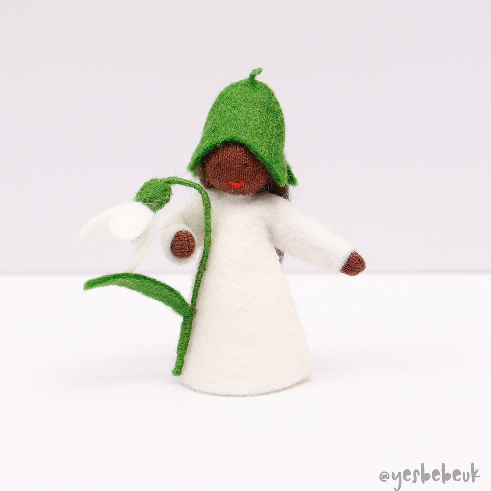 Snowdrop with Flower in Hand