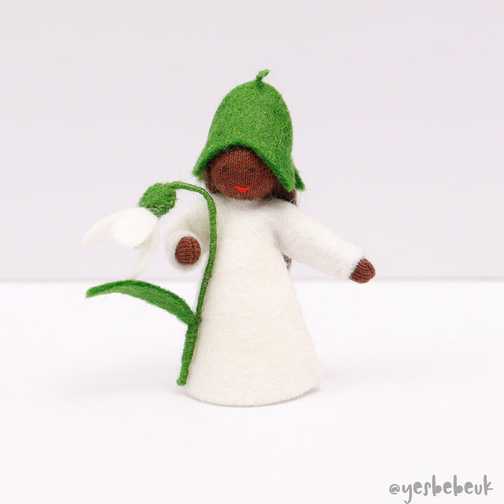 Snowdrop with Flower in Hand