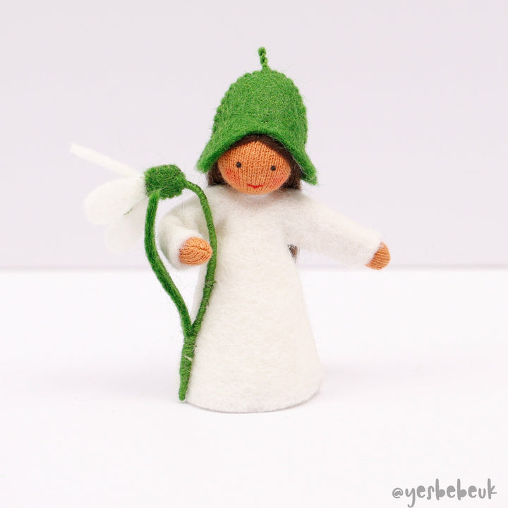 Snowdrop with Flower in Hand