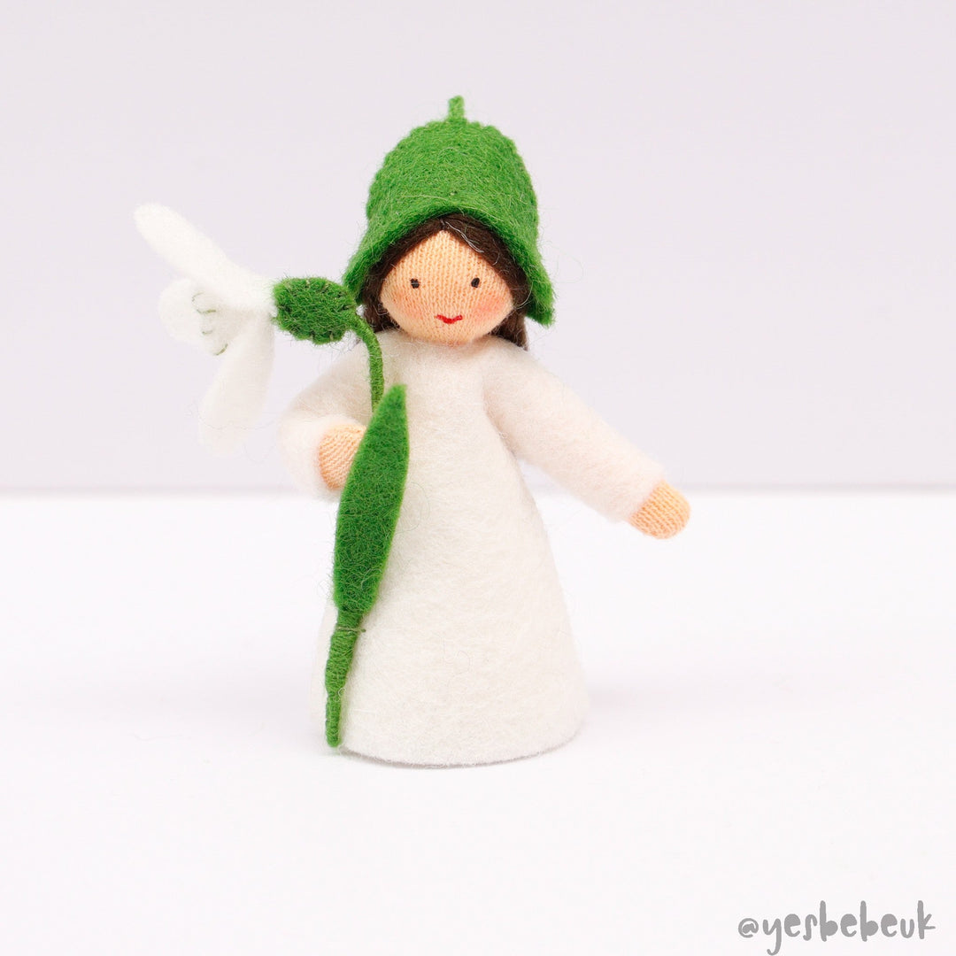 Snowdrop with Flower in Hand