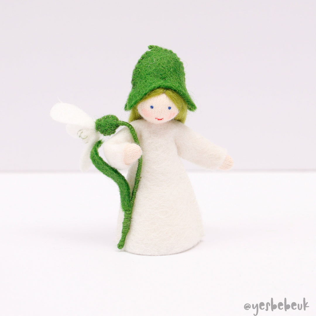 Snowdrop with Flower in Hand