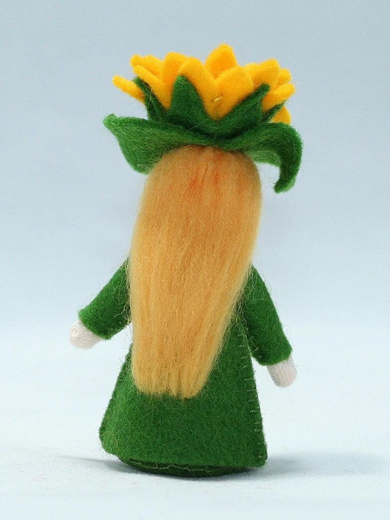 Sunflower Doll with Flower on Head - Fair Skin