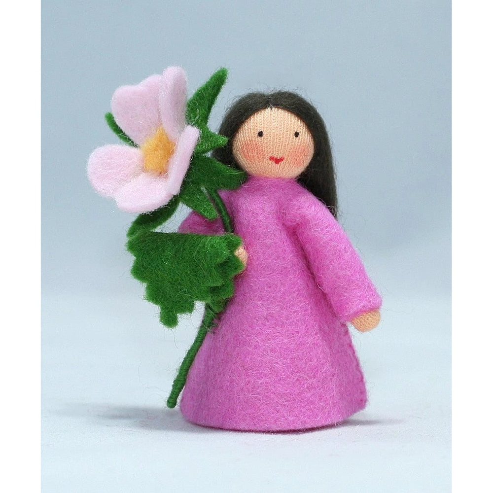 Sweet Briar Doll with Flower in Hand