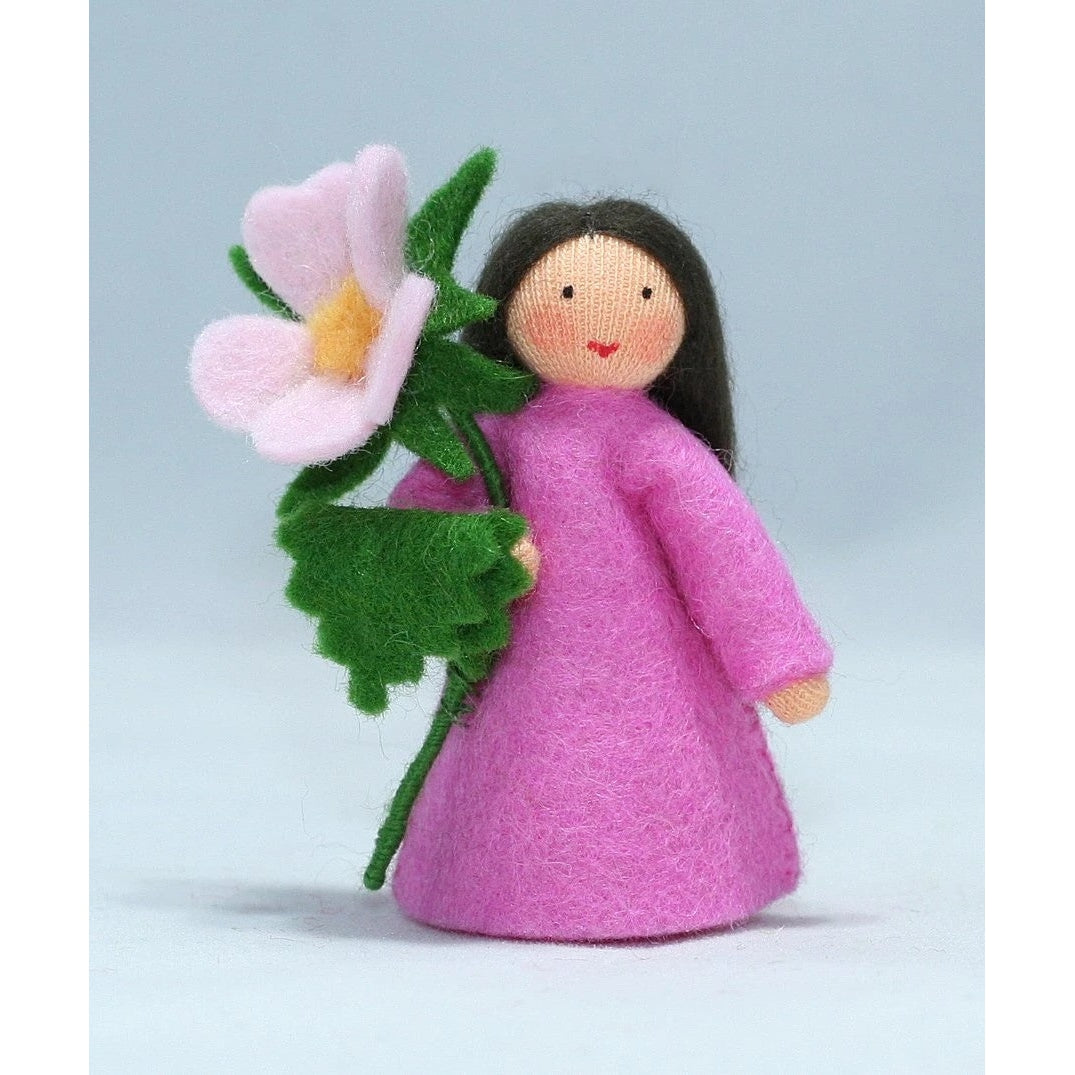 Sweet Briar Doll with Flower in Hand