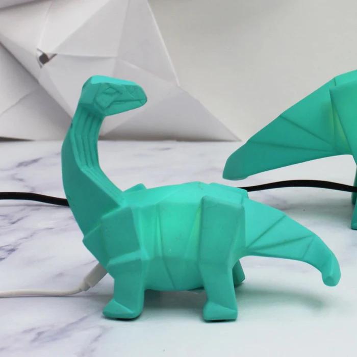 Mini LED Lamp Dinosaur Green
