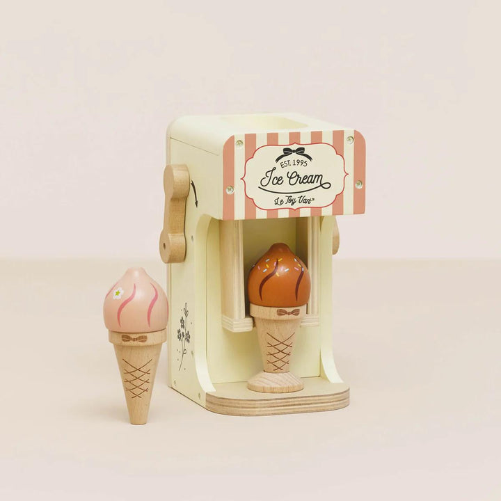 Ice Cream Machine & Play Food Cones-Play Food Playsets-Le Toy Van-Yes Bebe