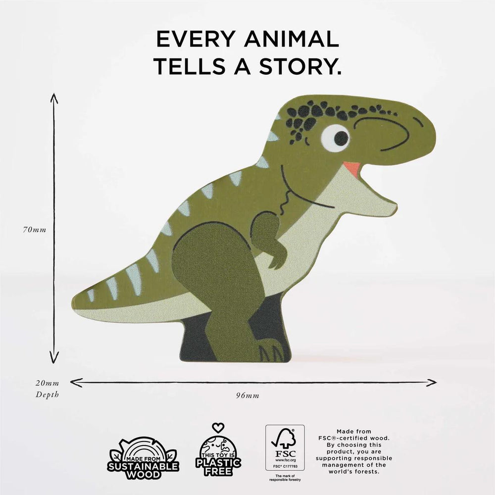Jurassic Stacking Dinosaurs & Bag-Stacking Toys-Le Toy Van-Yes Bebe