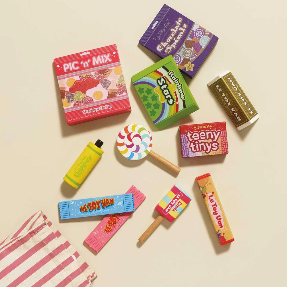 Retro Sweets and Candy Roleplay Set-Play Food Playsets-Le Toy Van-Yes Bebe