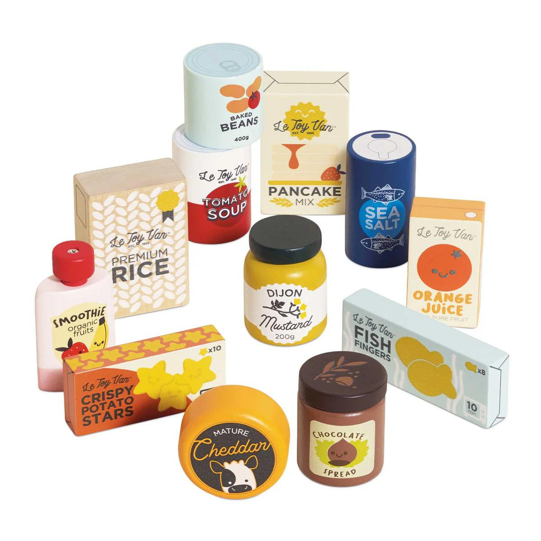 Supermarket Grocery Weekly Shop-Play Food Playsets-Le Toy Van-Yes Bebe
