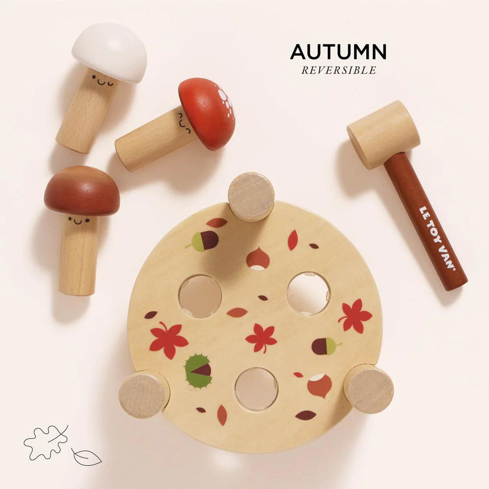 Woodland Mushroom Hammer Game-Hammer Games-Le Toy Van-Yes Bebe