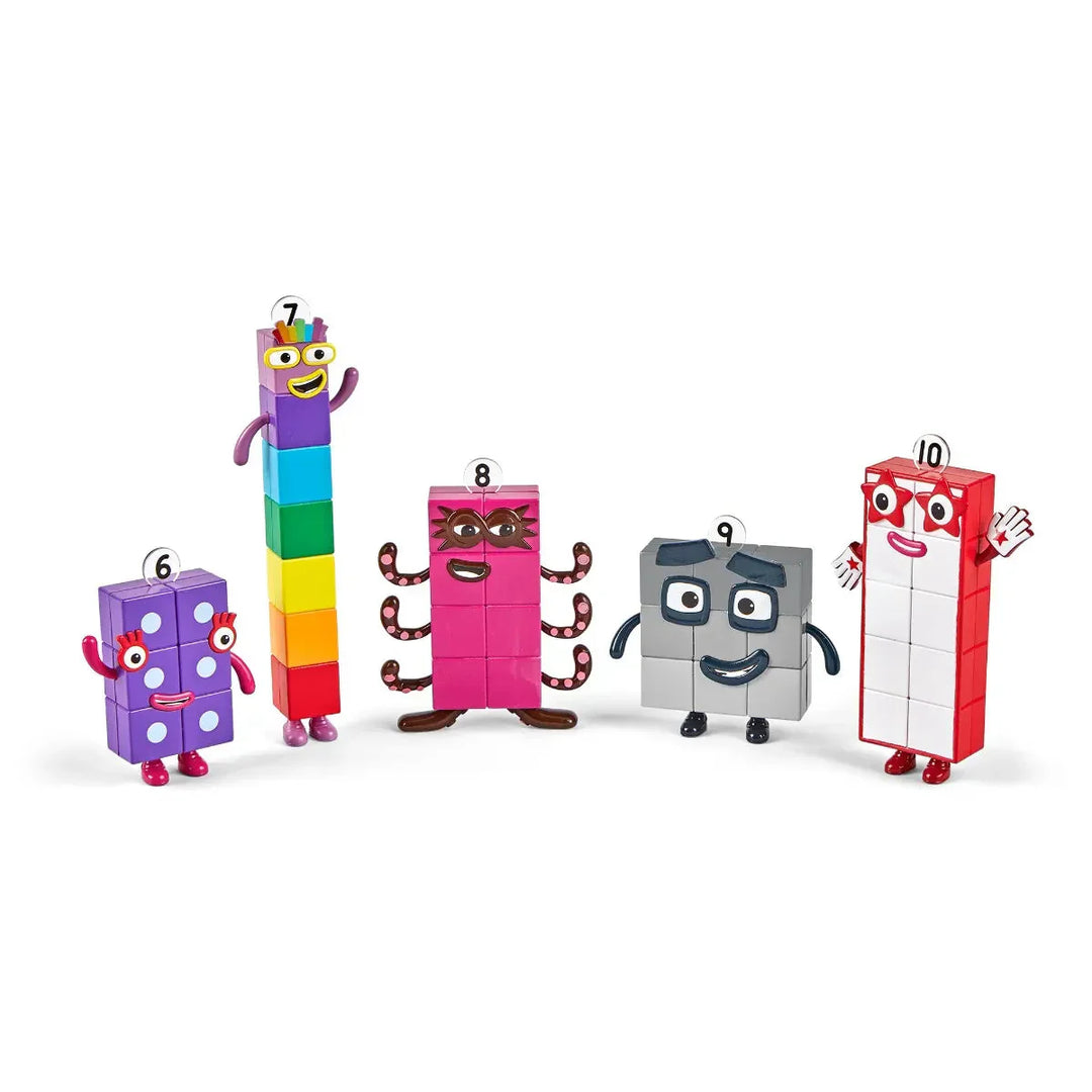 Numberblocks Friends Six to Ten-Action & Toy Figures-Learning Resources-Yes Bebe