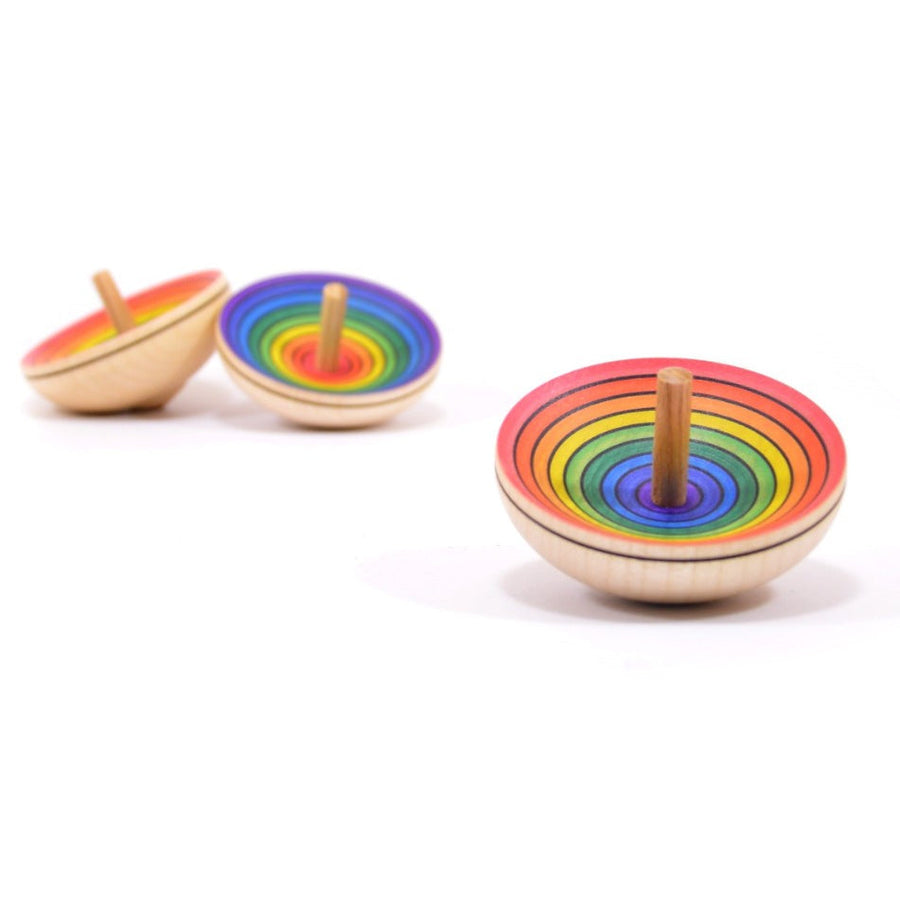 Rainbow UFO Spinning Top by Mader