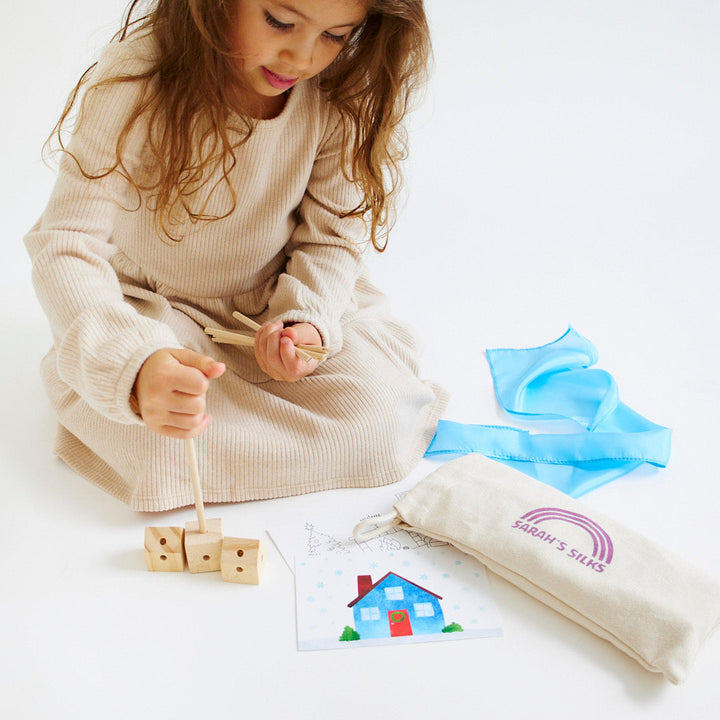 Playsilks in the Mail - Mini Playfort Kit