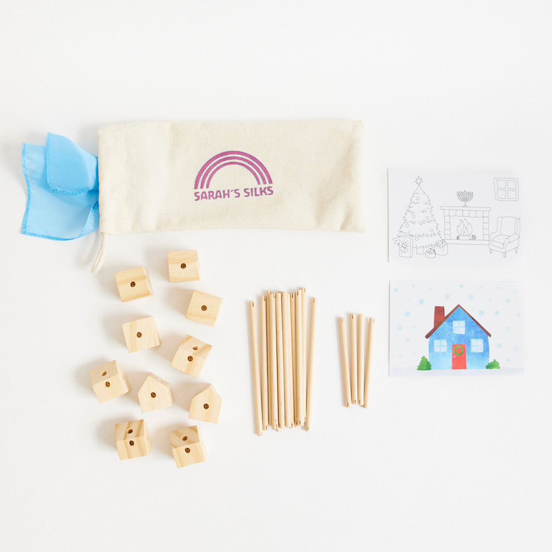 Playsilks in the Mail - Mini Playfort Kit