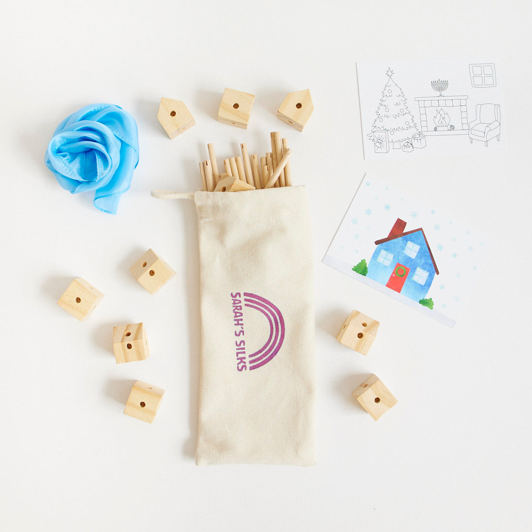 Playsilks in the Mail - Mini Playfort Kit