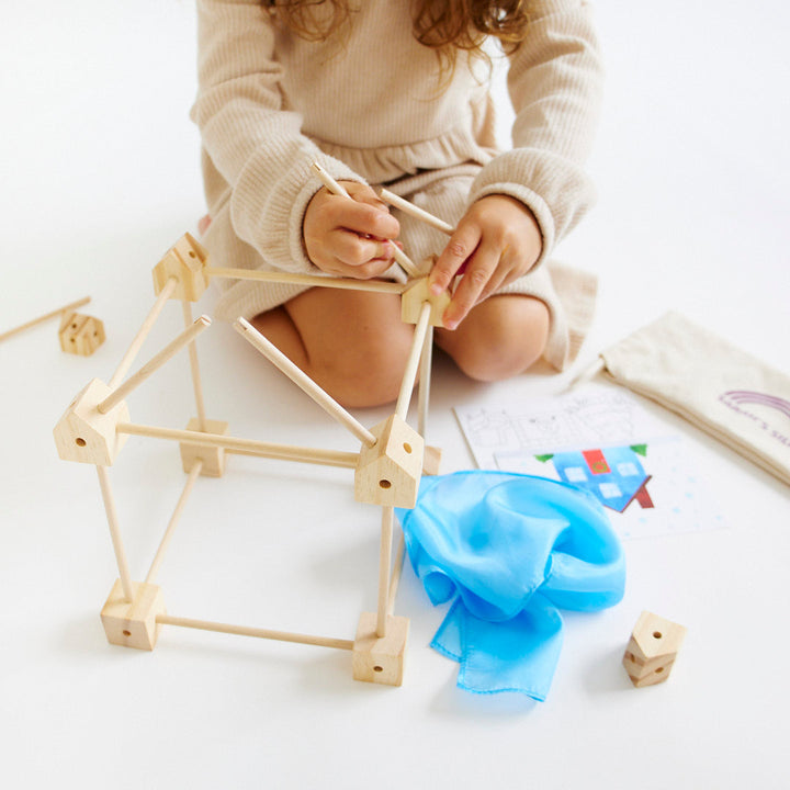 Playsilks in the Mail - Mini Playfort Kit