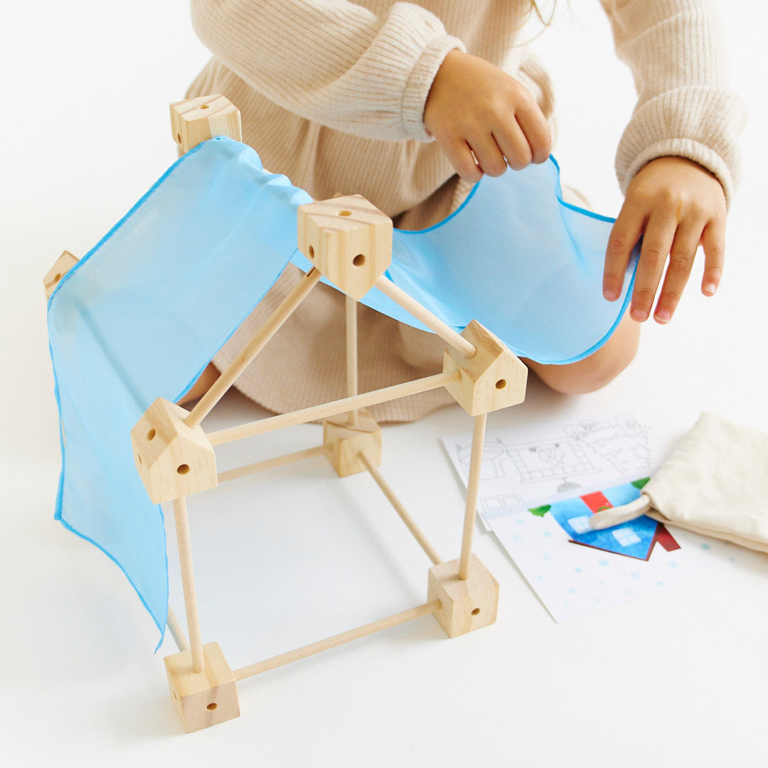 Playsilks in the Mail - Mini Playfort Kit
