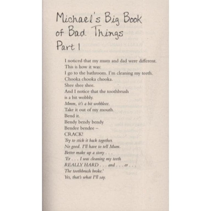 Michael Rosen's Big Book of Bad Things