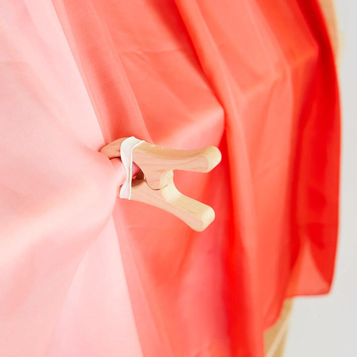 Double Playsilk - Strawberry-Playsilks-Sarah's Silks-Yes Bebe