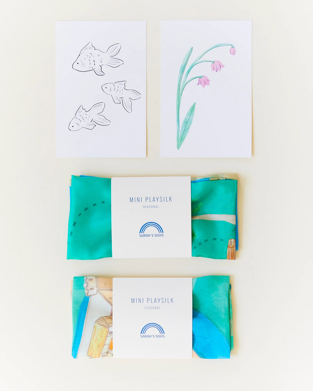 Playsilks in the Mail - May 2023-Subscription-Sarah's Silks-Yes Bebe