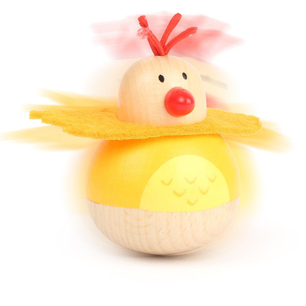 Wobbly Wooden Stand Up Animal