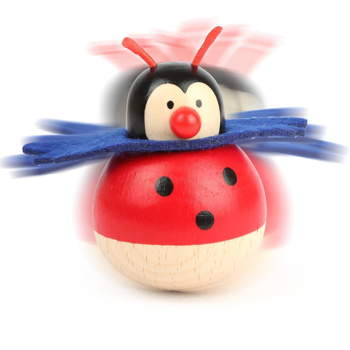 Wobbly Wooden Stand Up Animal