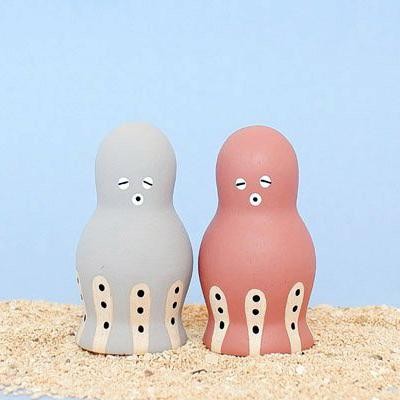 T-Lab Polepole Animal Grey Octopus