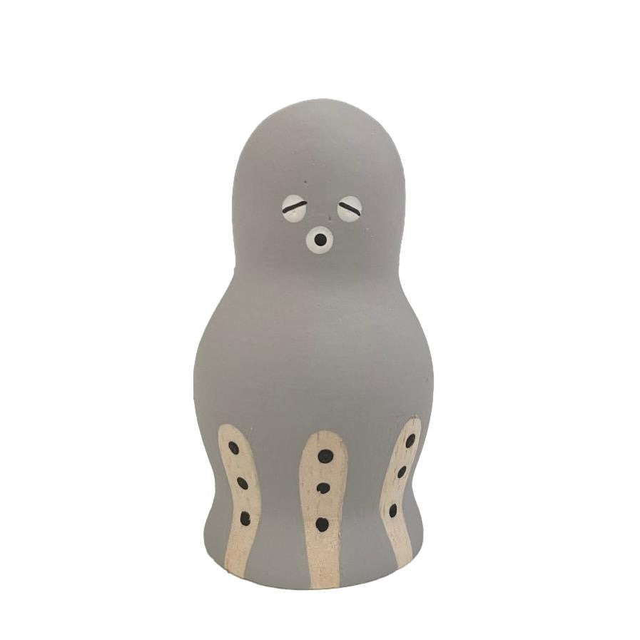 T-Lab Polepole Animal Grey Octopus