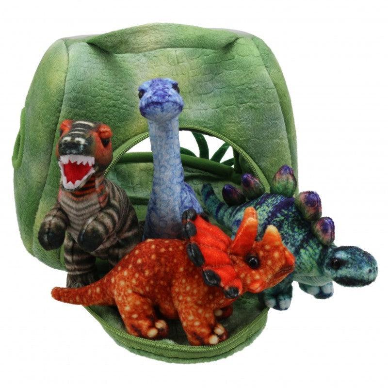 Hide-Away Puppets Dinosaur House