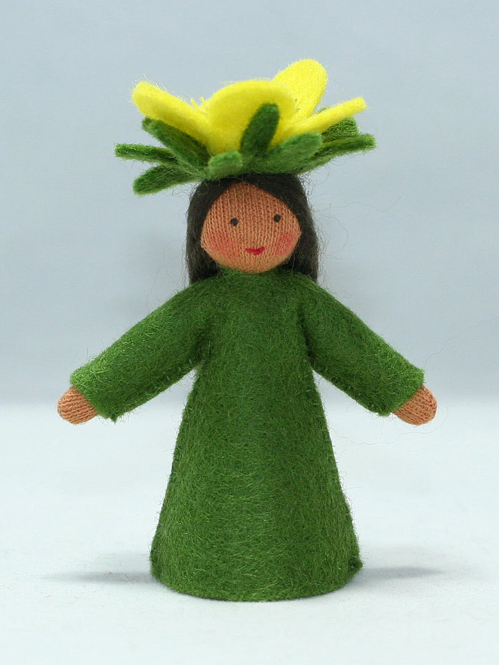 Buttercup Doll with Flower on Head