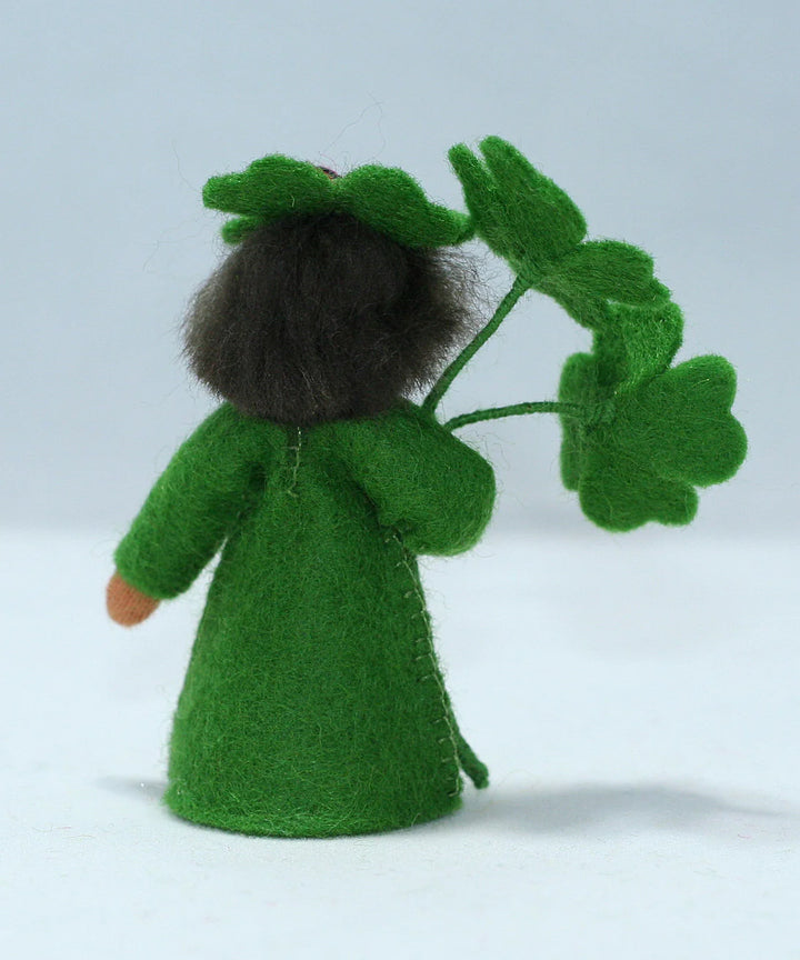 Clover Boy Doll with Flower in Hand