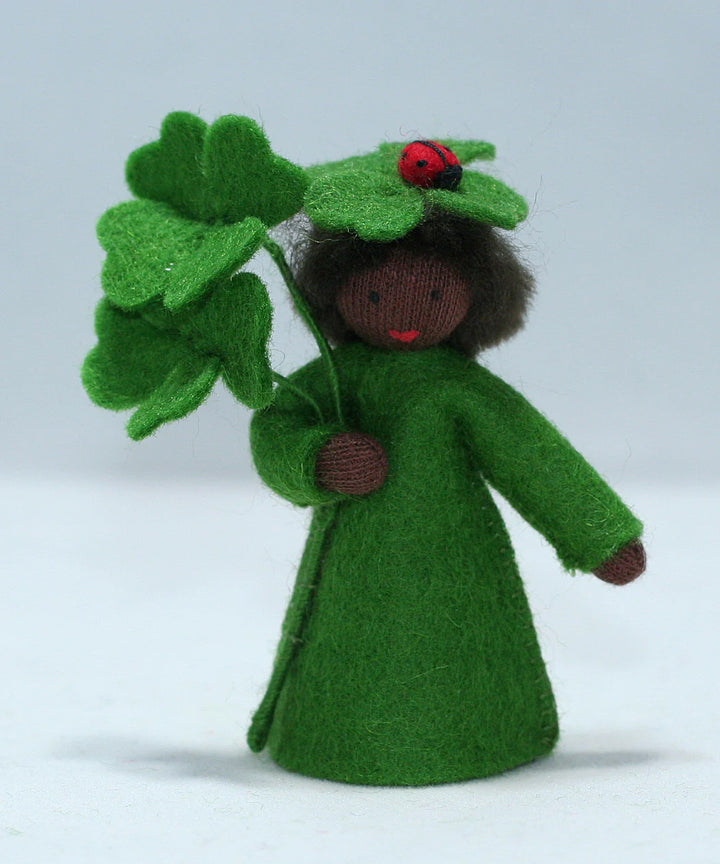 Clover Boy Doll with Flower in Hand
