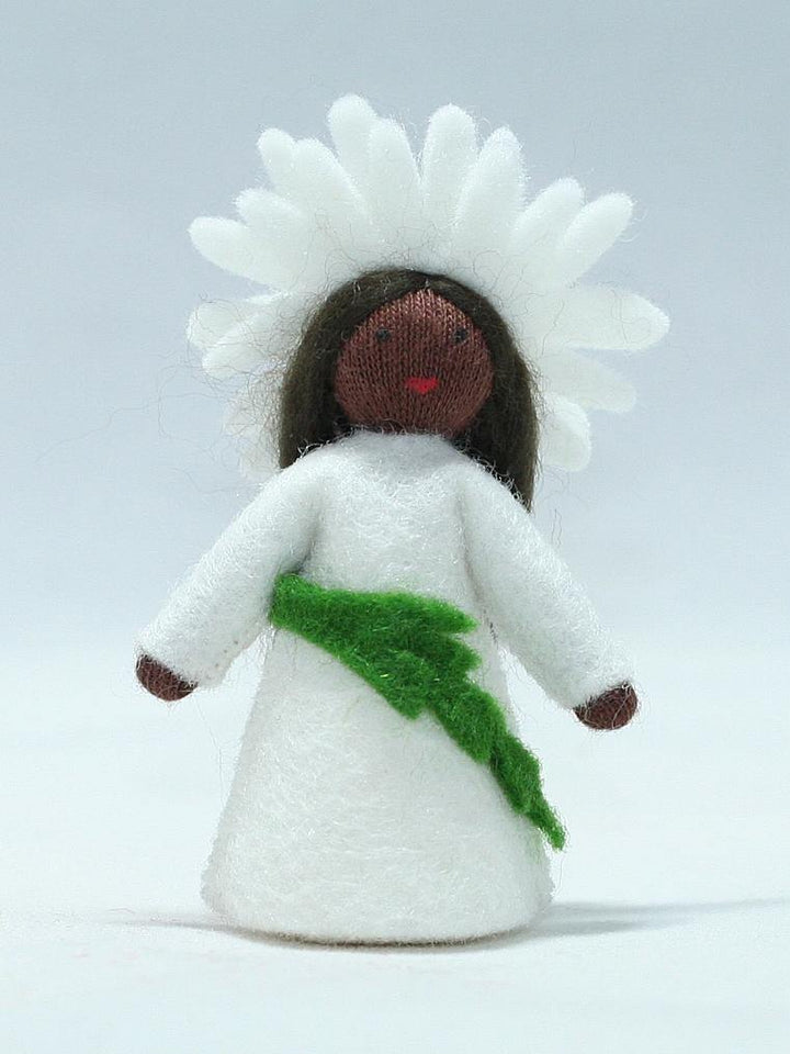 Daisy Doll with Flower on Head - Dark Skin