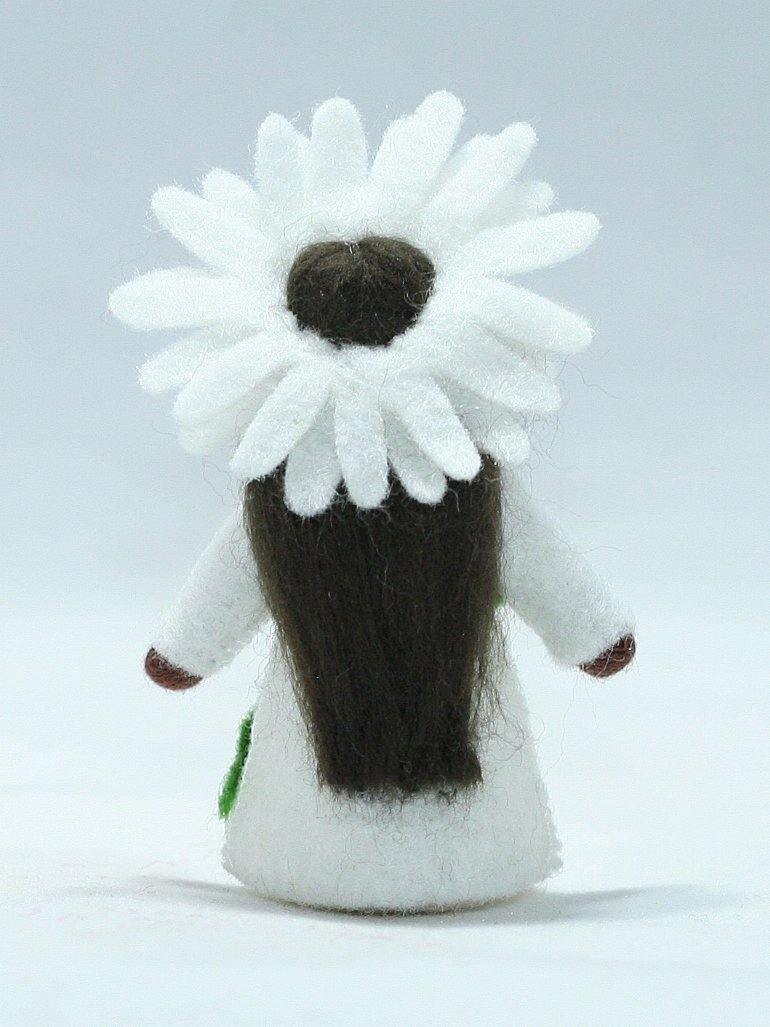 Daisy Doll with Flower on Head - Dark Skin