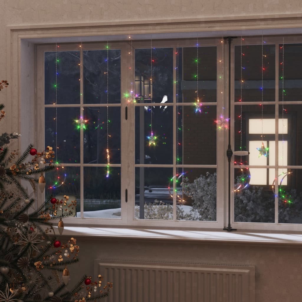 Star and Moon Fairy Lights with Remote Control
