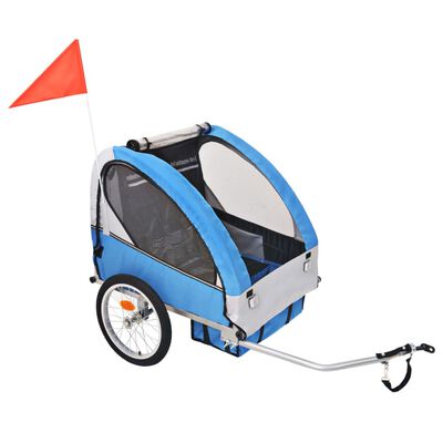 Kids' Bicycle Trailer 30kg Capacity