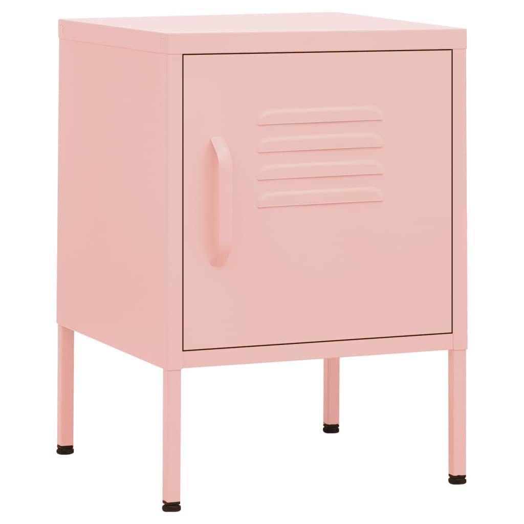 Steel Nightstand