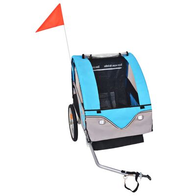 Kids' Bicycle Trailer 30kg Capacity