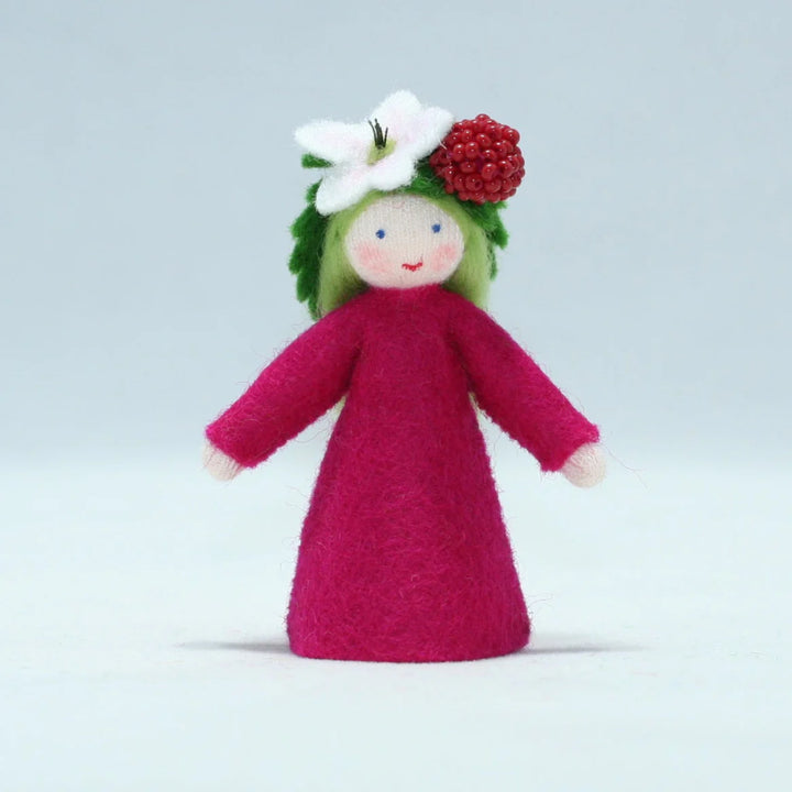 Raspberry Doll with Flower on Head - Fair Skin