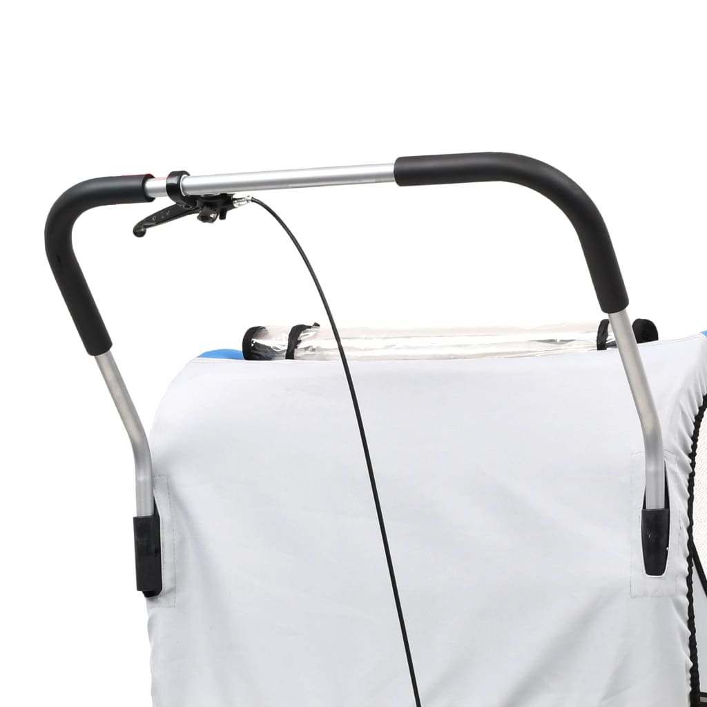 2-in-1 Kids' Bicycle Trailer & Stroller 40kg Capacity