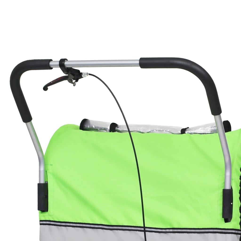 2-in-1 Kids' Bicycle Trailer & Stroller 40kg Capacity