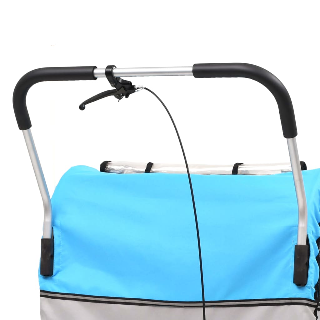 2-in-1 Kids' Bicycle Trailer & Stroller 40kg Capacity
