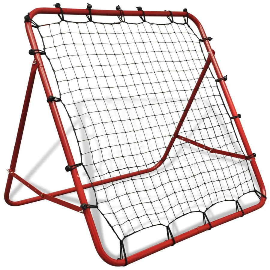 Adjustable Football Kickback Rebounder 100 x 100 cm-vidaXL-Yes Bebe