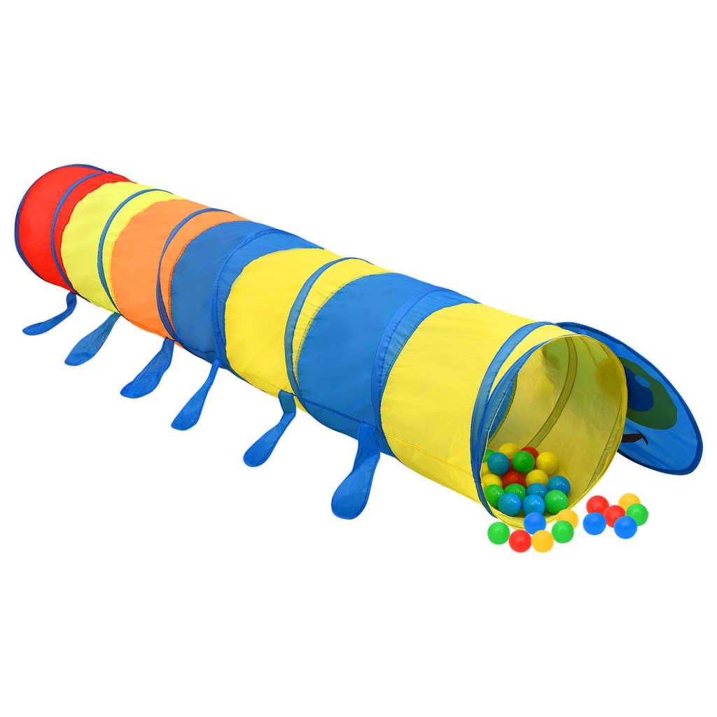 Children Play Tunnel Multicolour 245 cm Polyester-vidaXL-Yes Bebe